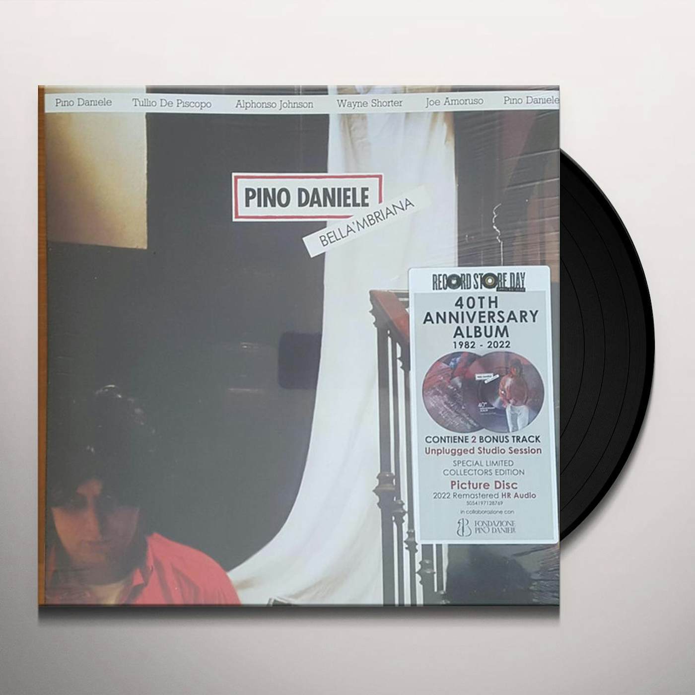 Pino Daniele BELLA MBRIANA: 40TH ANNIVERSARY Vinyl Record