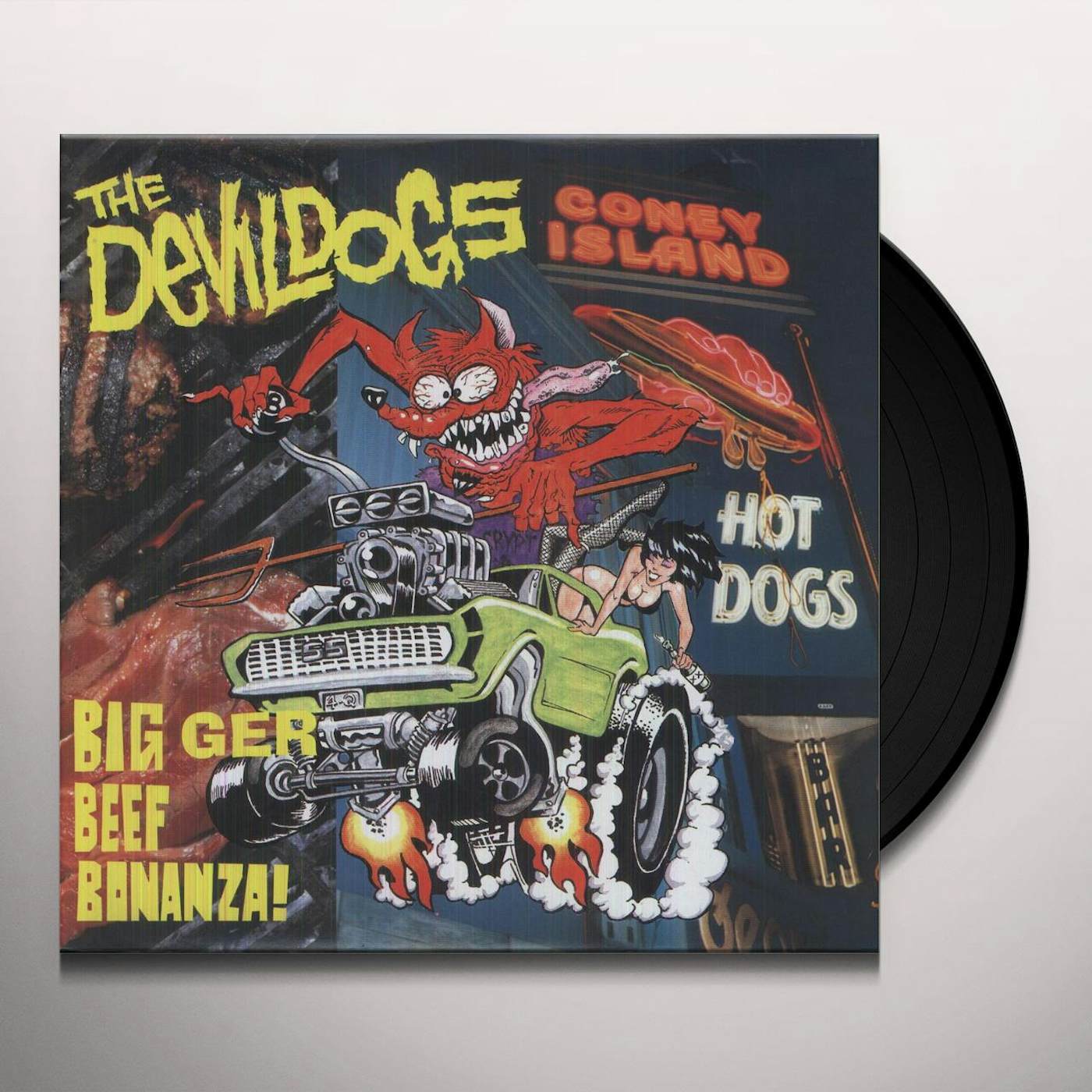 The Devil Dogs BIGGER BEEF BONANZA Vinyl Record