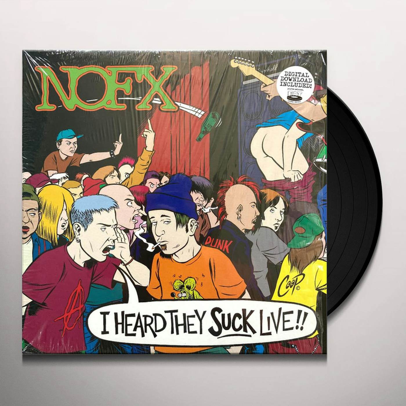 NOFX I Heard They Suck Live Vinyl Record