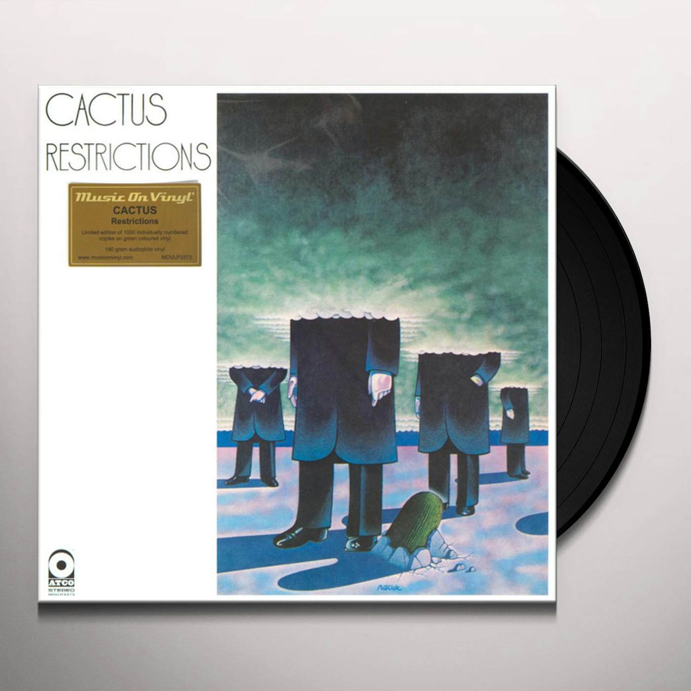 Cactus RESTRICTIONS (GREEN VINYL/180G) Vinyl Record