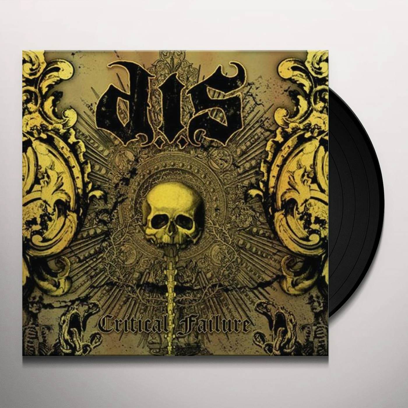 D.I.S. (Destroyed in Seconds) CRITICAL FAILURE Vinyl Record
