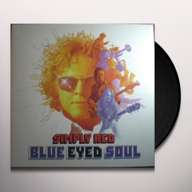 Simply Red BLUE EYED SOUL Vinyl Record