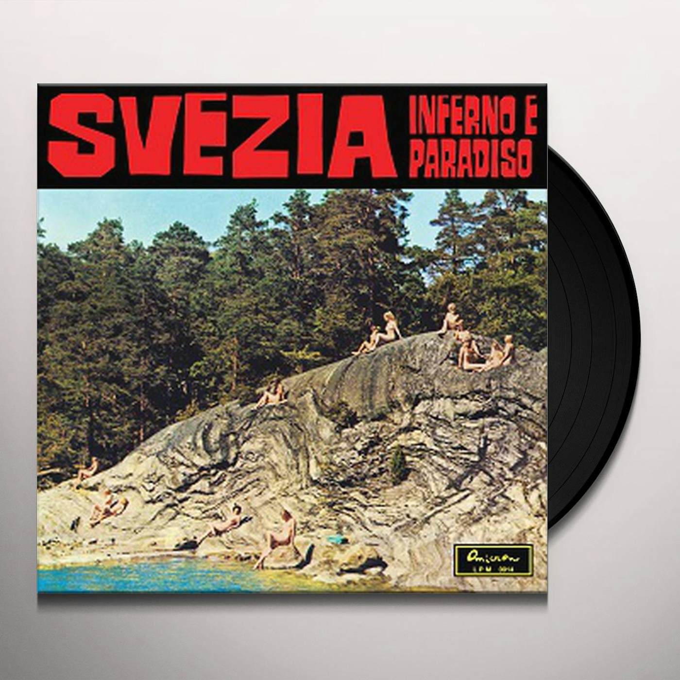 Piero Umiliani SVEZIA INFERNO E PARADISO - Original Soundtrack Vinyl Record
