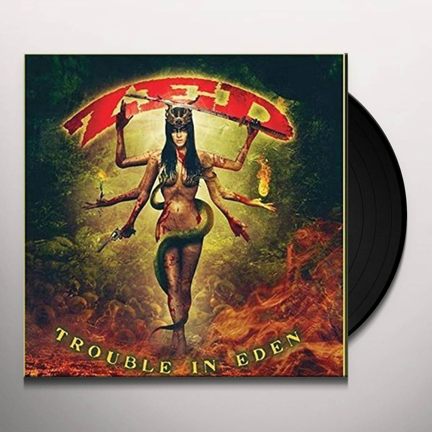 Zed Trouble In Eden Vinyl Record