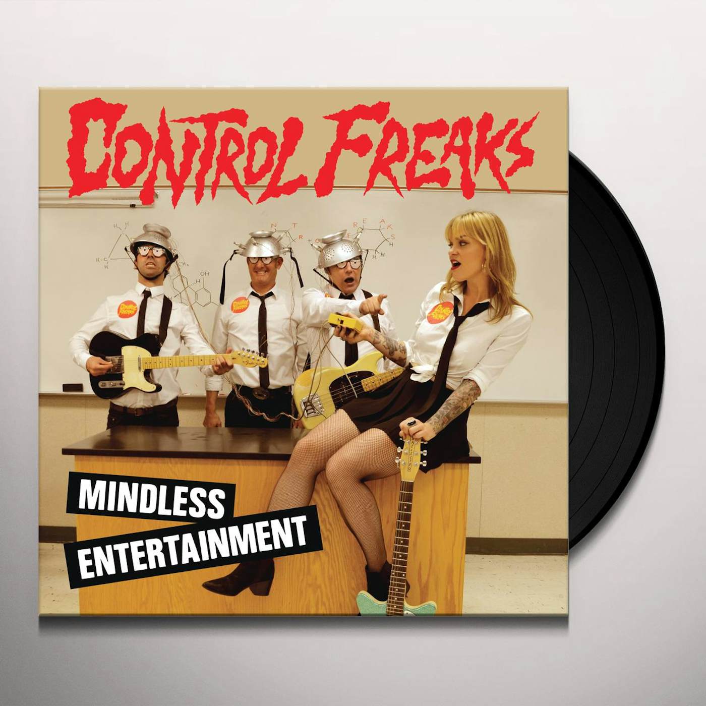 Control Freaks Mindless Entertainment Vinyl Record