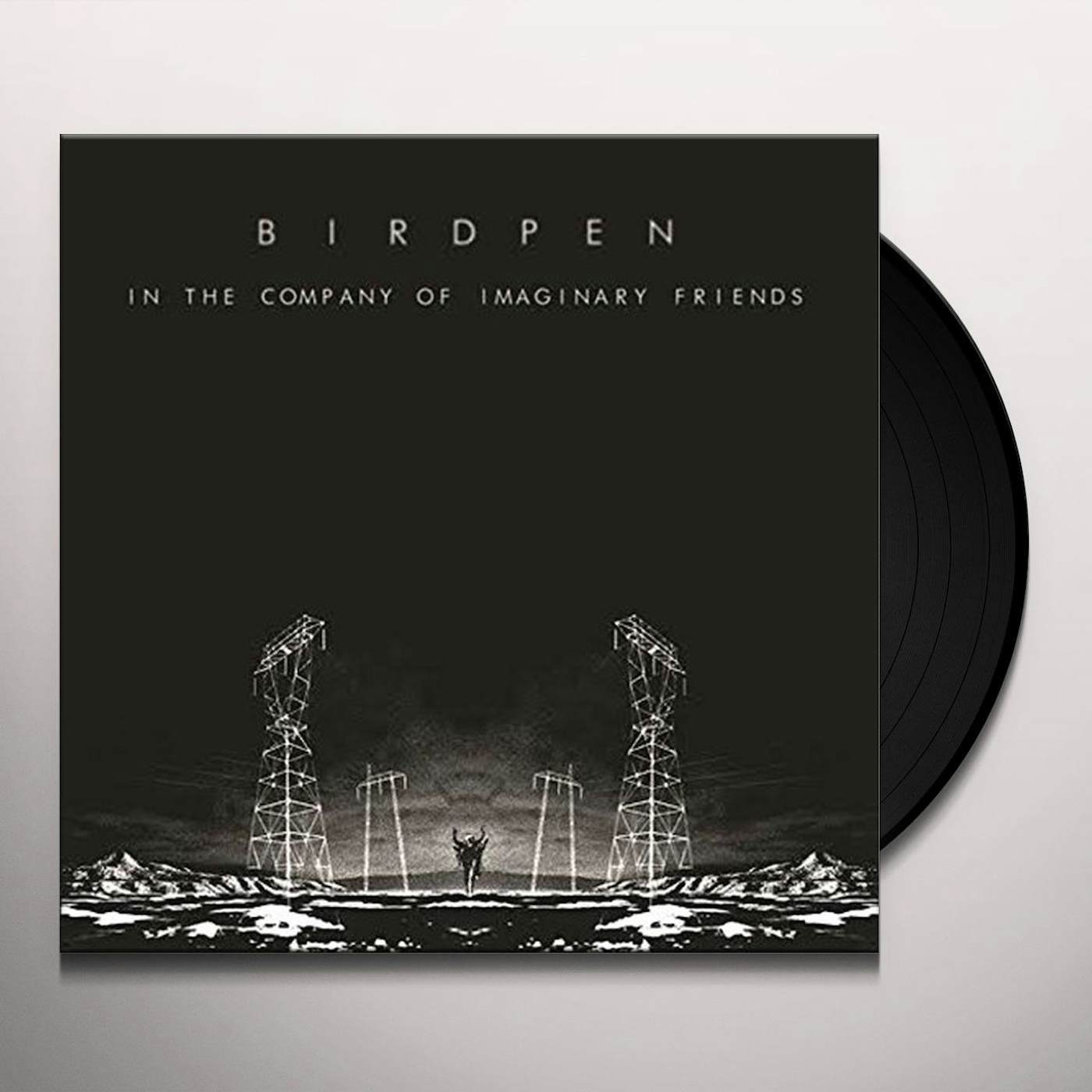 BirdPen IN THE COMPANY OF IMAGINARY FRIENDS (WHITE VINYL) Vinyl Record