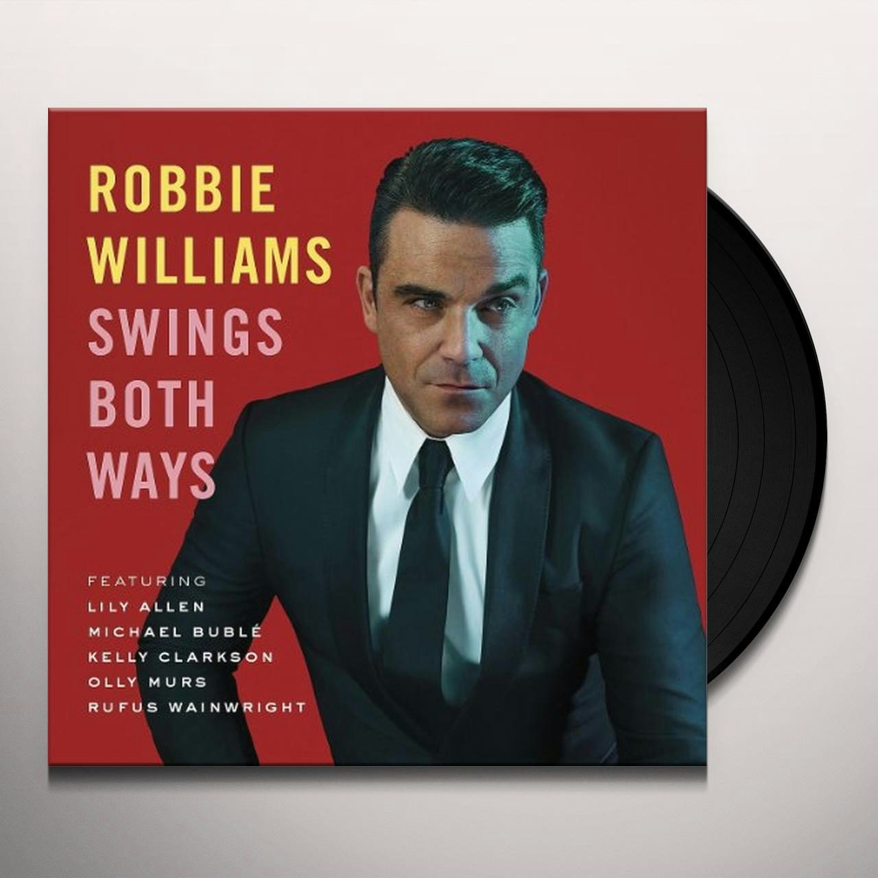 Robbie Williams SWINGS BOTH WAYS Vinyl Record