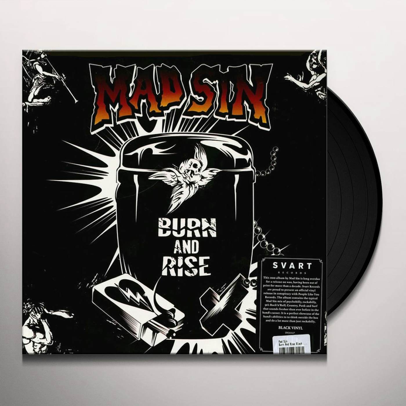 Mad Sin BURN & RISE Vinyl Record