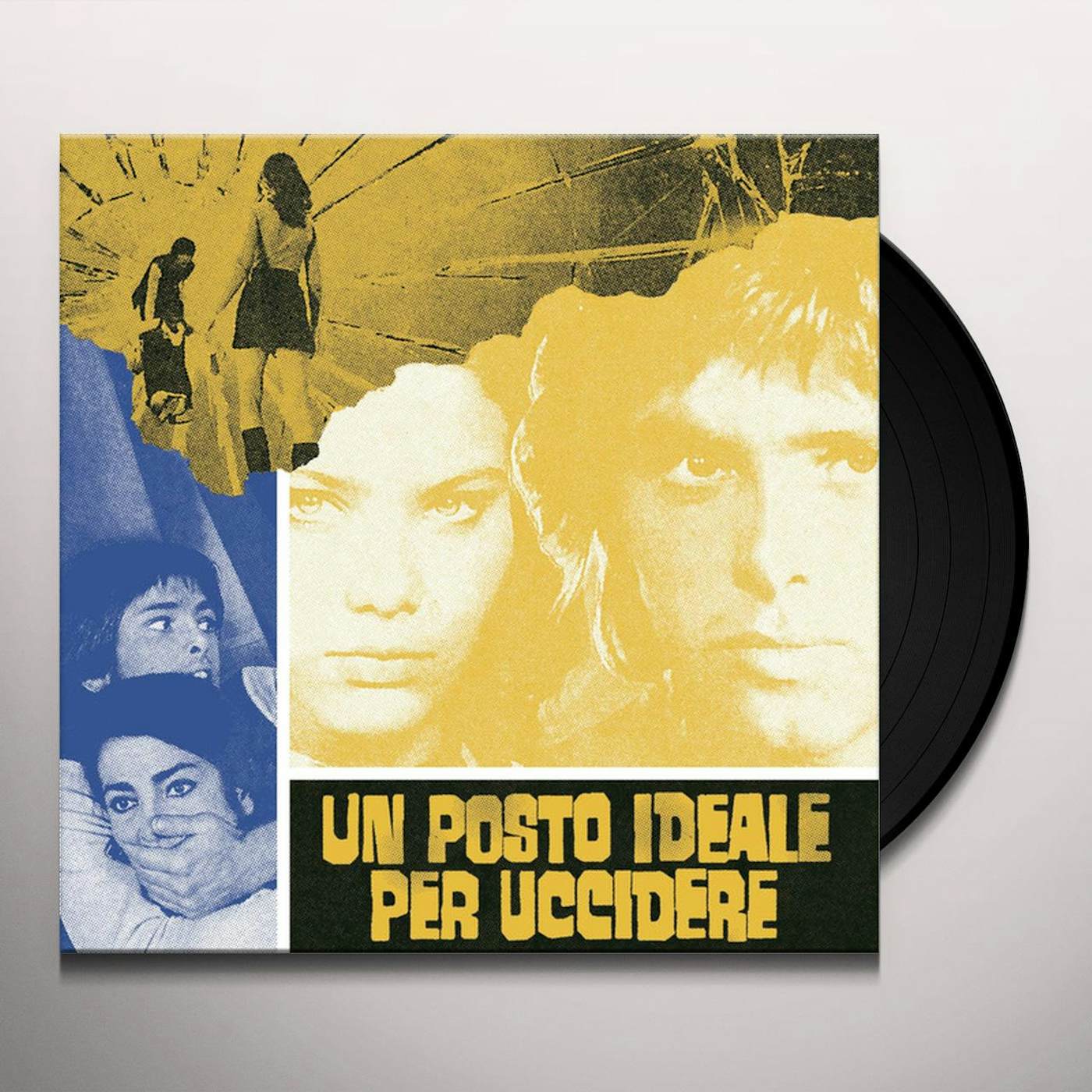 Bruno Lauzi Un Posto Ideale Per Uccidere (Oasis of Fear) Vinyl Record