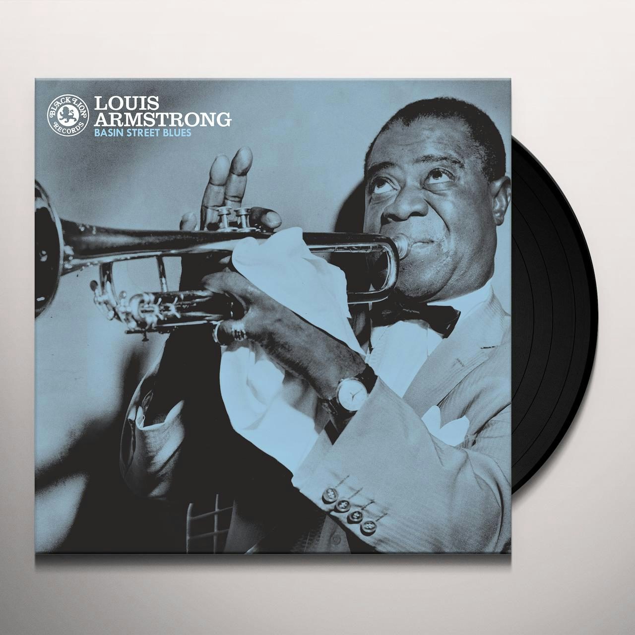 Louis Armstrong BASIN STREET BLUES Vinyl Record
