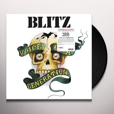 Blitz VOICE OF A GENERATION Vinyl Record