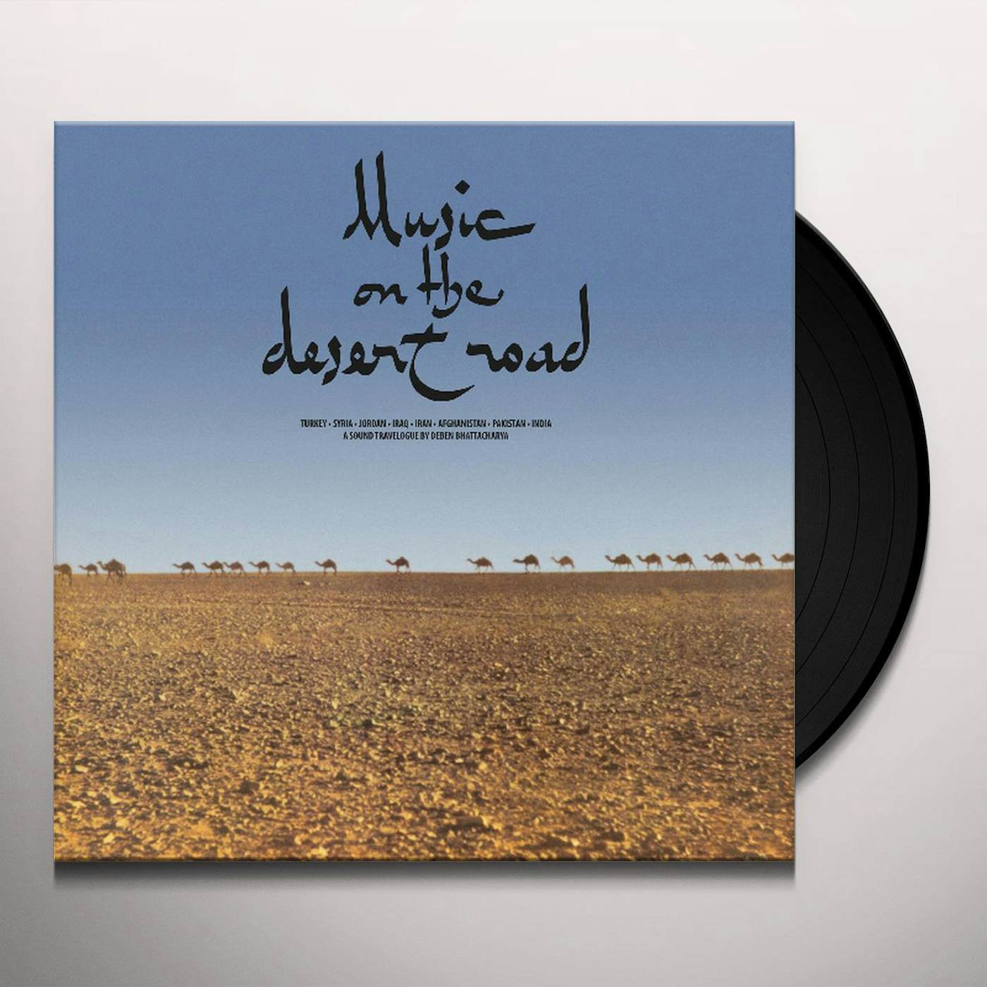 Deben Bhattacharya MUSIC ON THE DESERT ROAD Vinyl Record