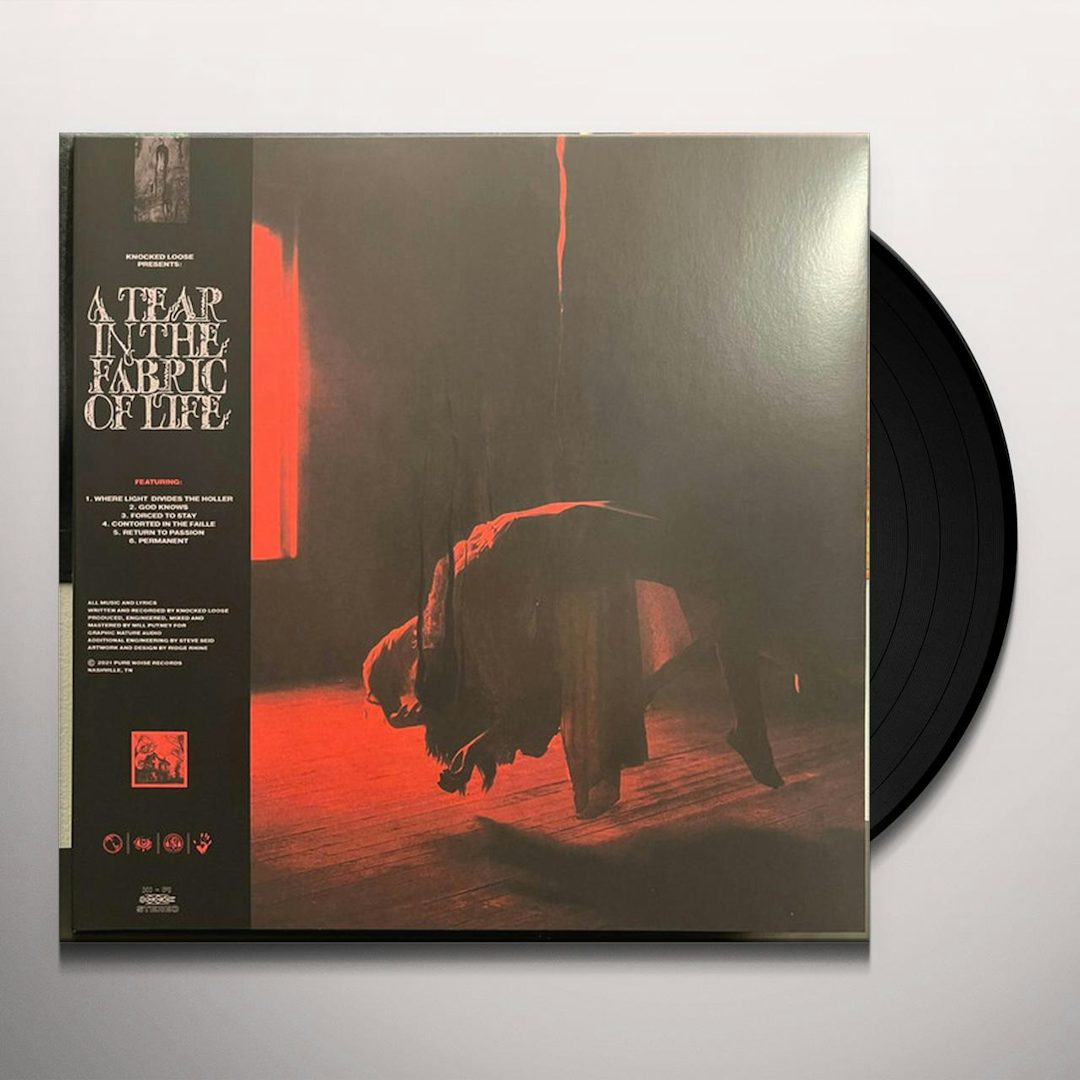 Knocked Loose TEAR IN THE FABRIC OF LIFE Vinyl Record