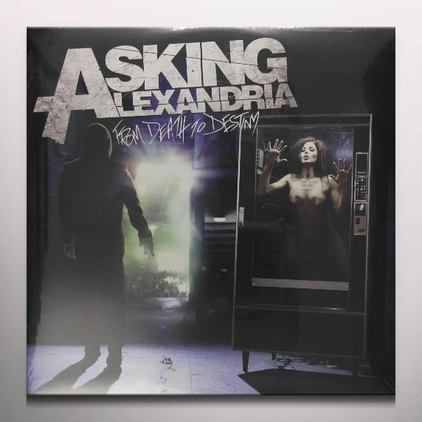 Asking Alexandria FROM DEATH TO DESTINY (WHITE VINYL) Vinyl Record
