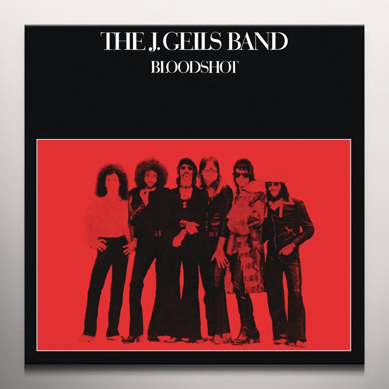 J Band Geils Bloodshot Vinyl Record J Band Geils Bloodshot Vinyl Record