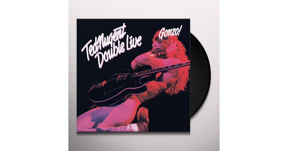 Ted Nugent Double Live Gonzo Vinyl Record