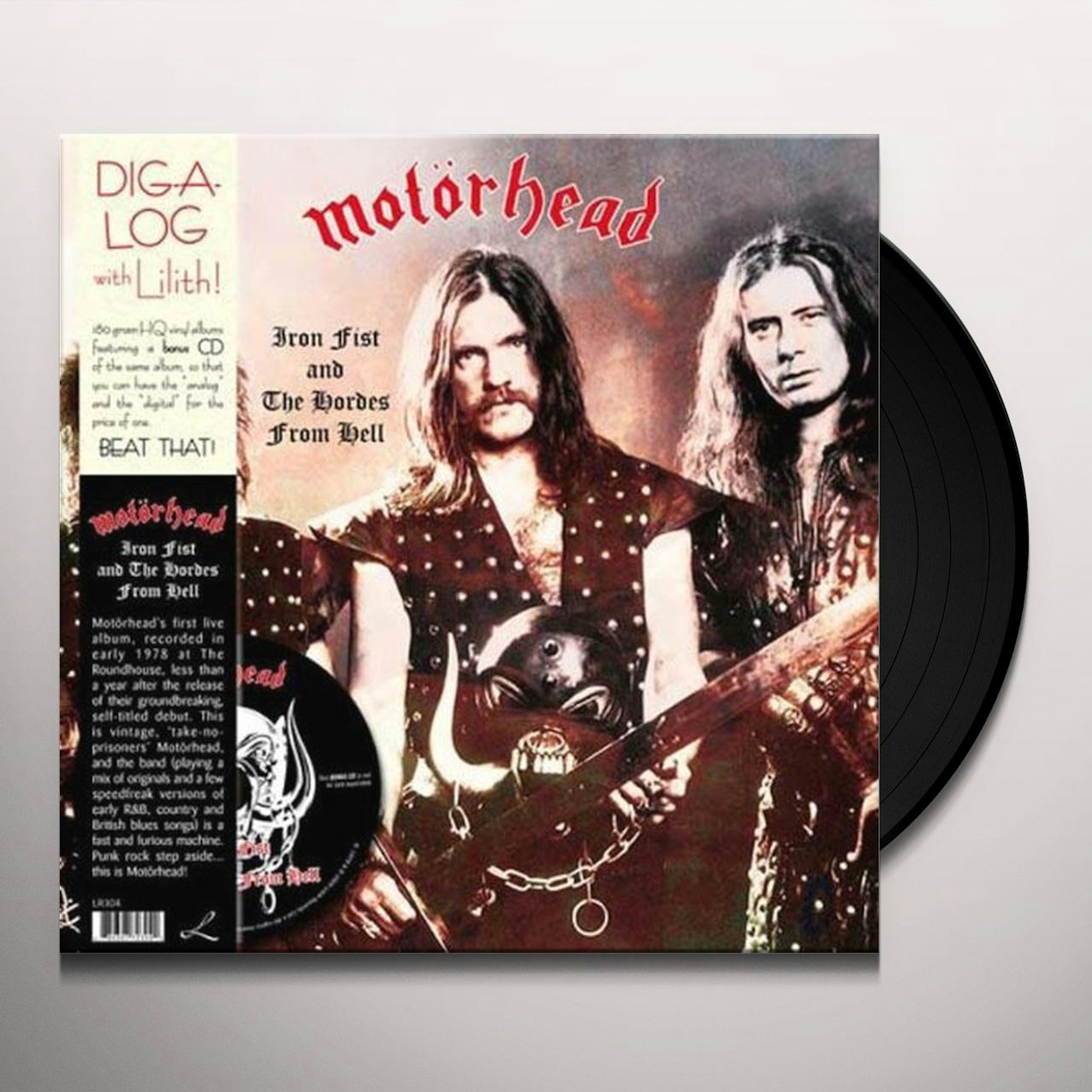 Motörhead IRON FIST & THE HORDES FROM HELL Vinyl Record