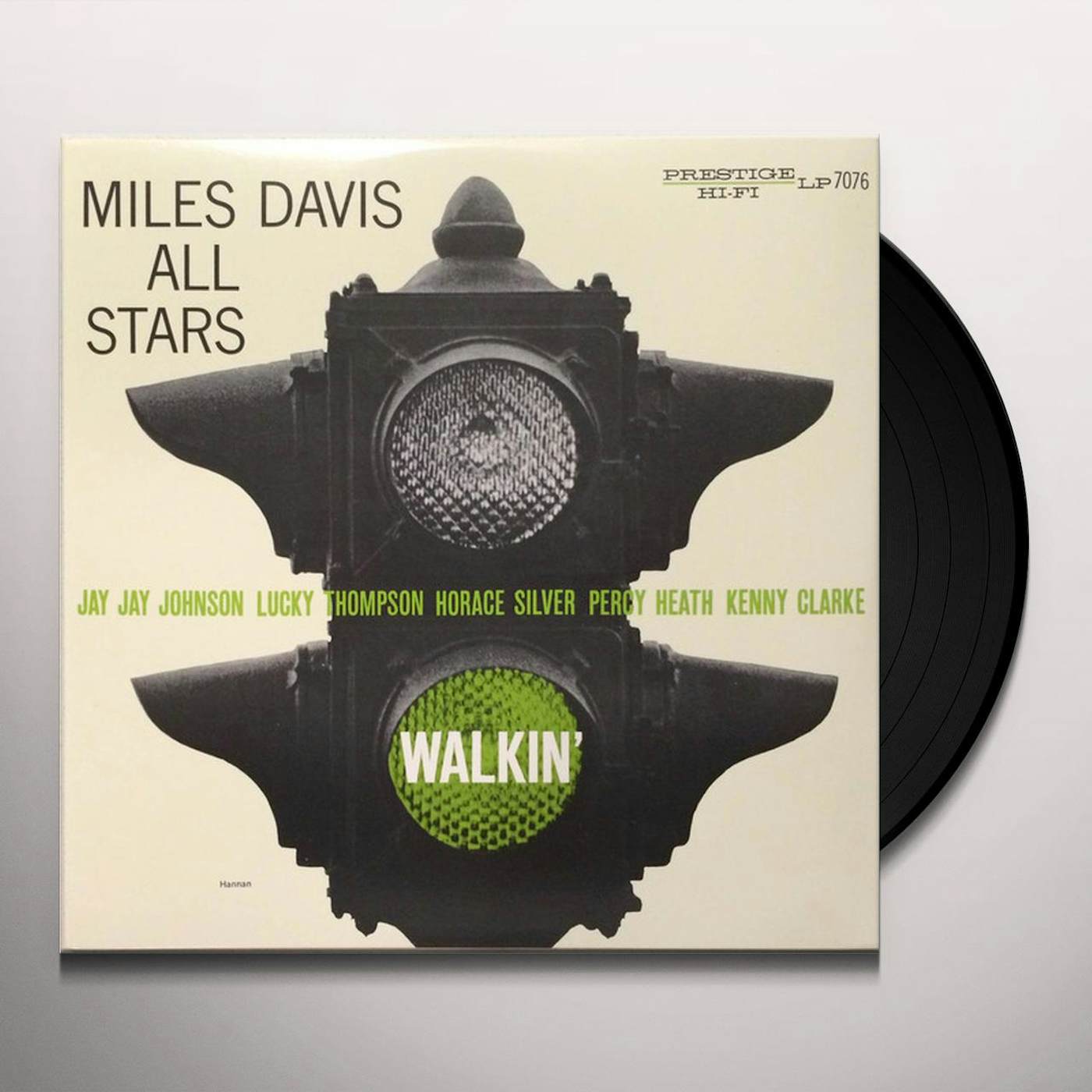 Miles Davis All Stars WALKIN Vinyl Record