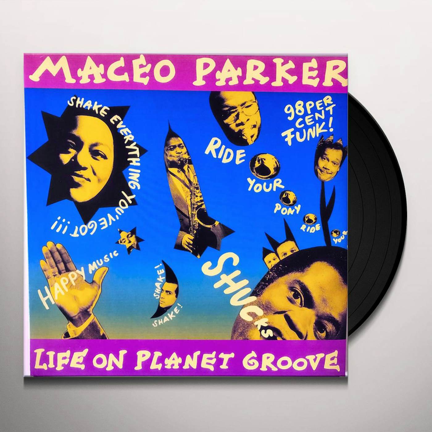 Maceo Parker LIFE ON PLANETGROOVE Vinyl Record