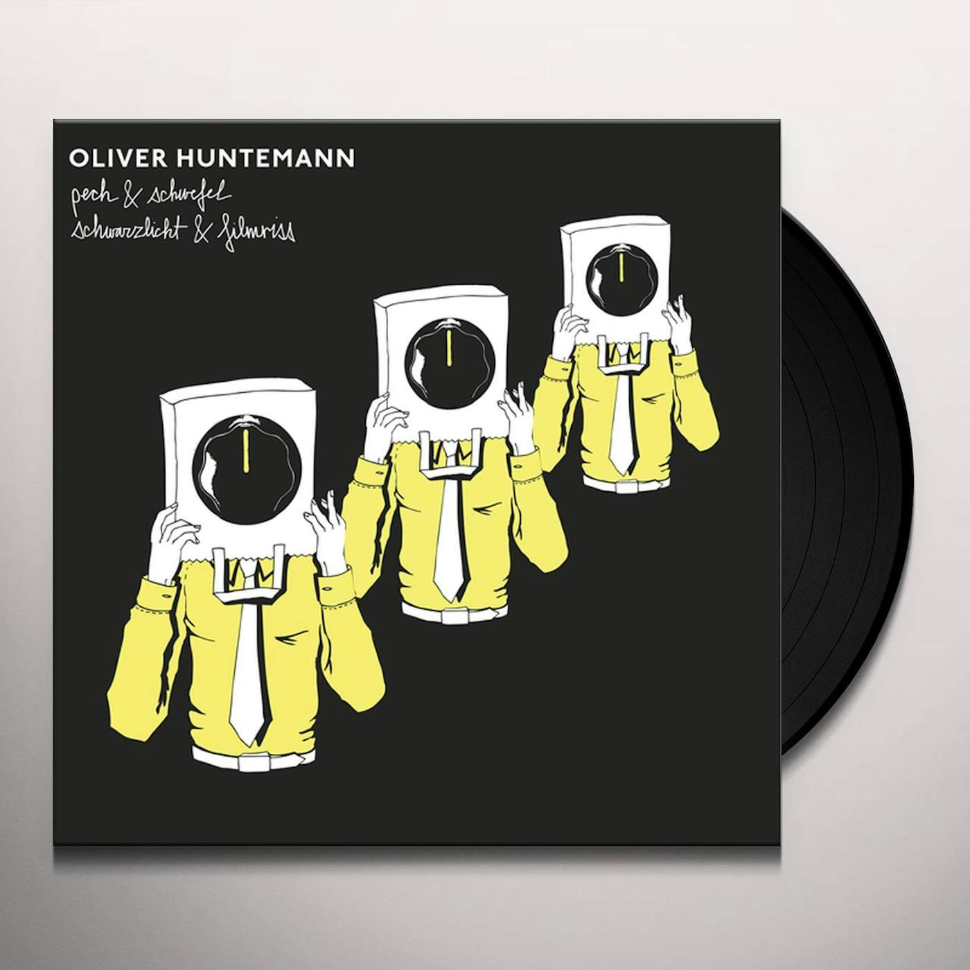 Oliver Huntemann PECH & SCHWEFEL / SCHWARZLICHT & FILMRISS Vinyl Record