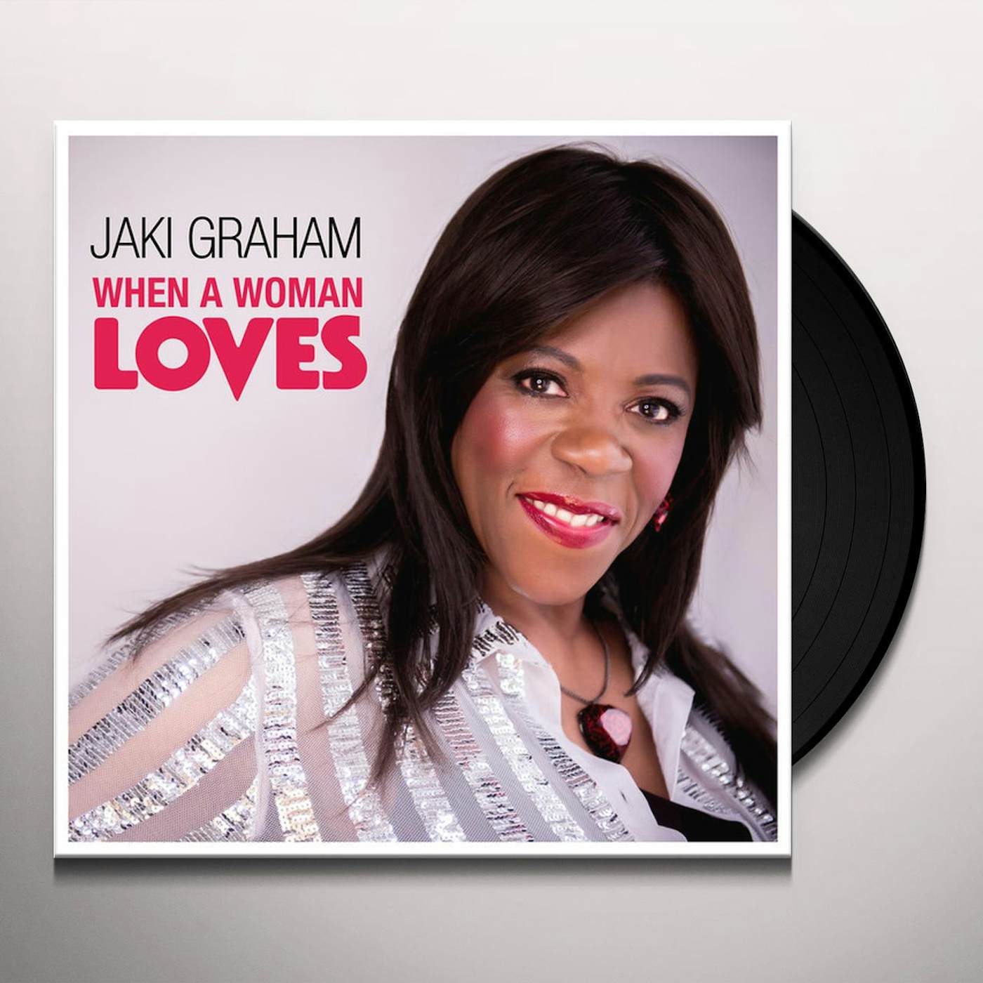 Jaki Graham When A Woman Loves Vinyl Record