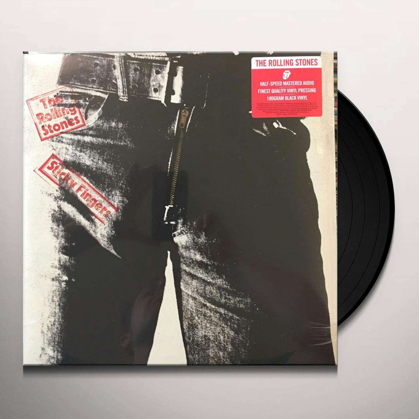 The Rolling Stones STICKY FINGERS Vinyl Record