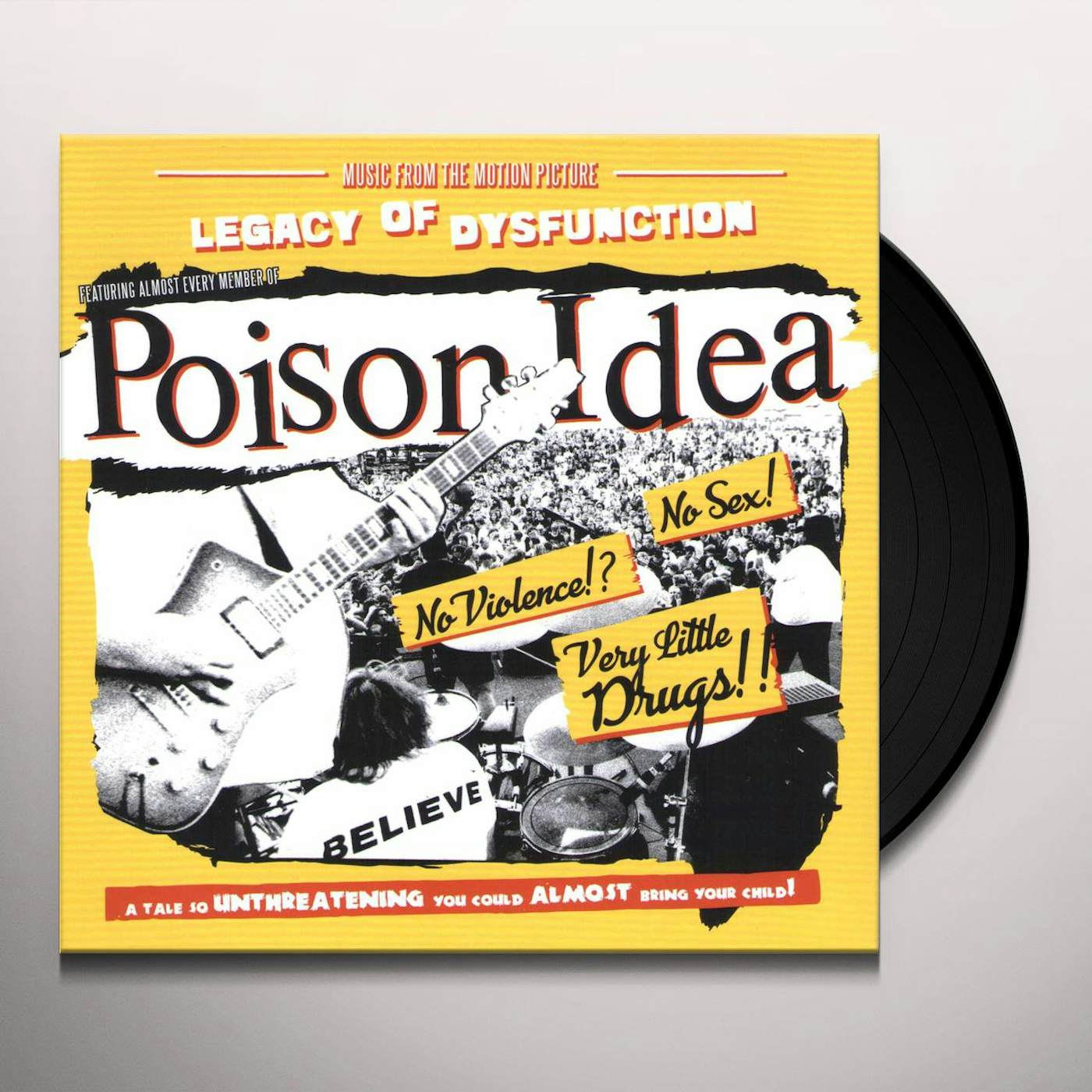 Poison Idea LEGACY OF DISFUNCTION Vinyl Record