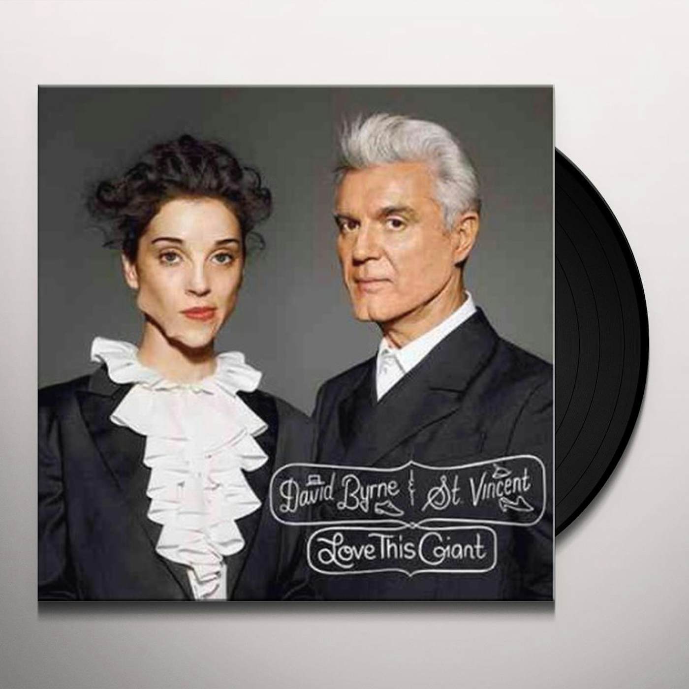 David Byrne & St Vincent Love This Giant Vinyl Record