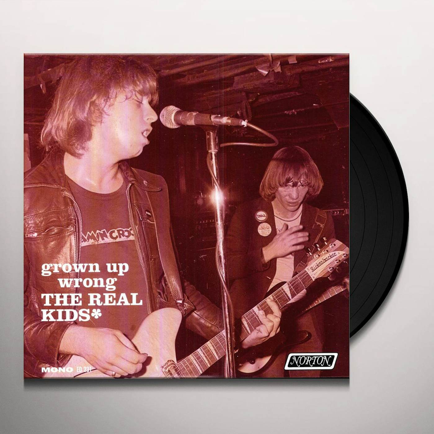 The Real Kids GROWN UP WRONG Vinyl Record