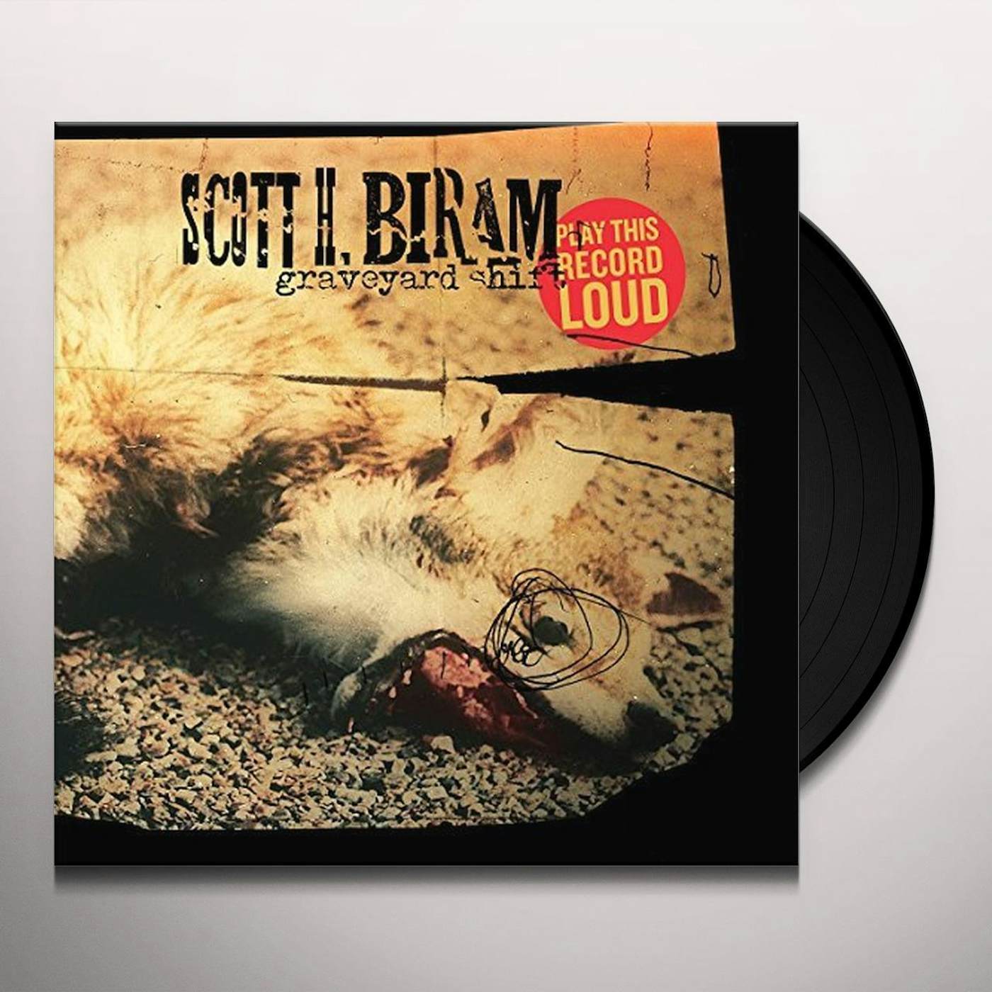 Scott H. Biram Graveyard Shift Vinyl Record