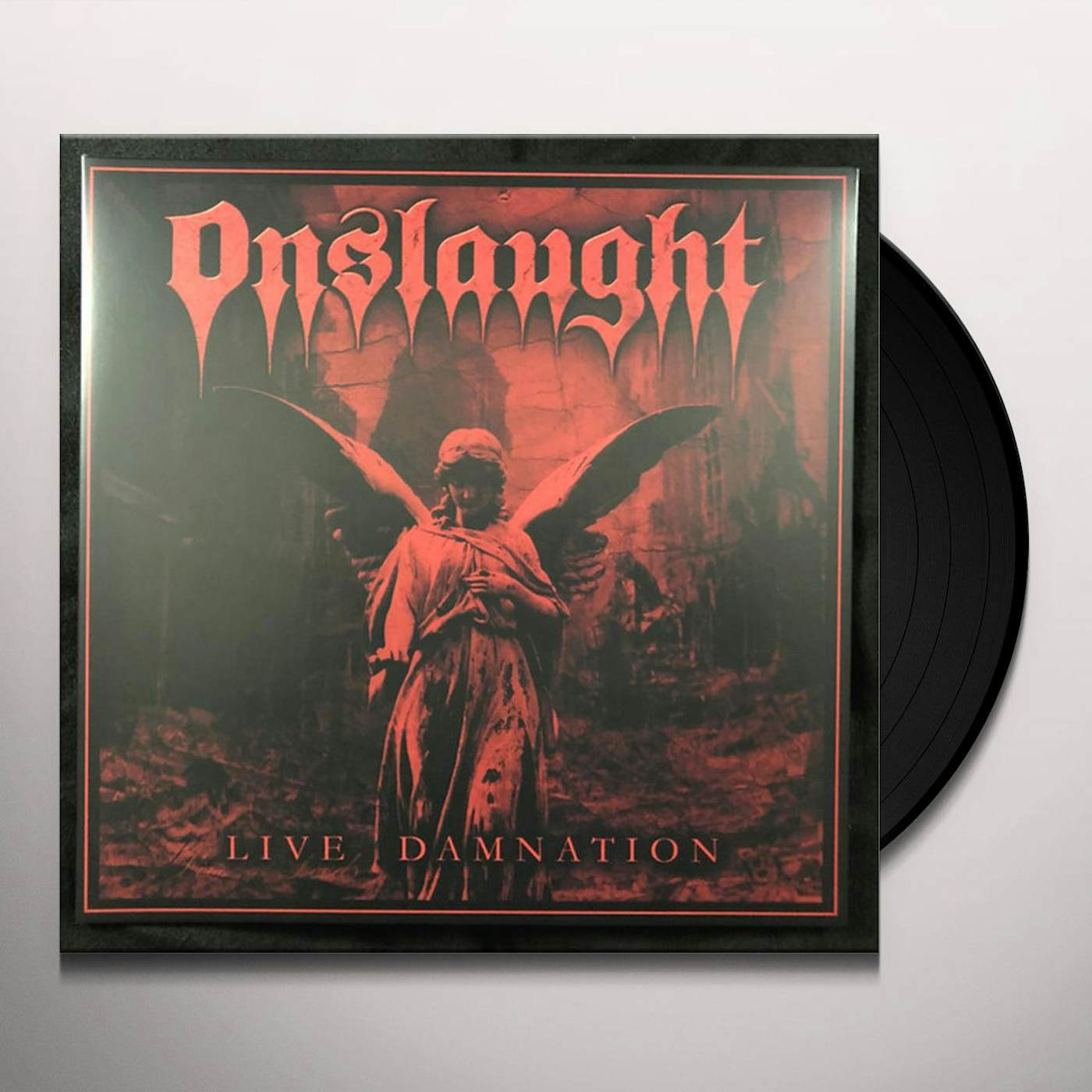 Onslaught LIVE DAMNATION (CLEAR VINYL/140G) Vinyl Record