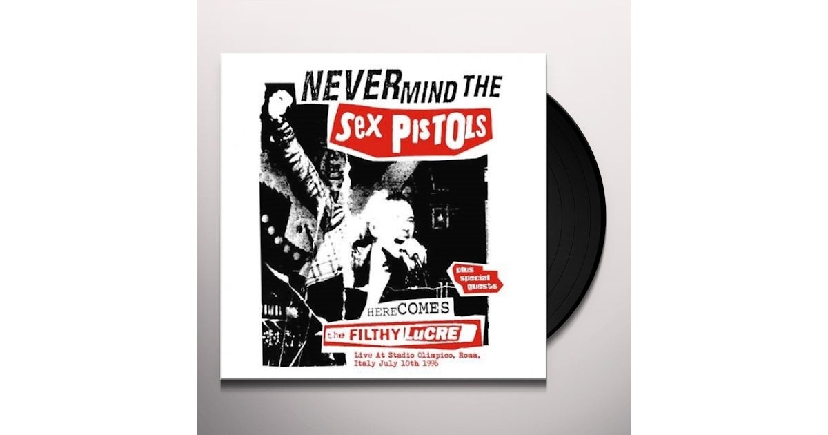 Sex Pistols Here Comes The Filthy Lucre Vinyl Record 