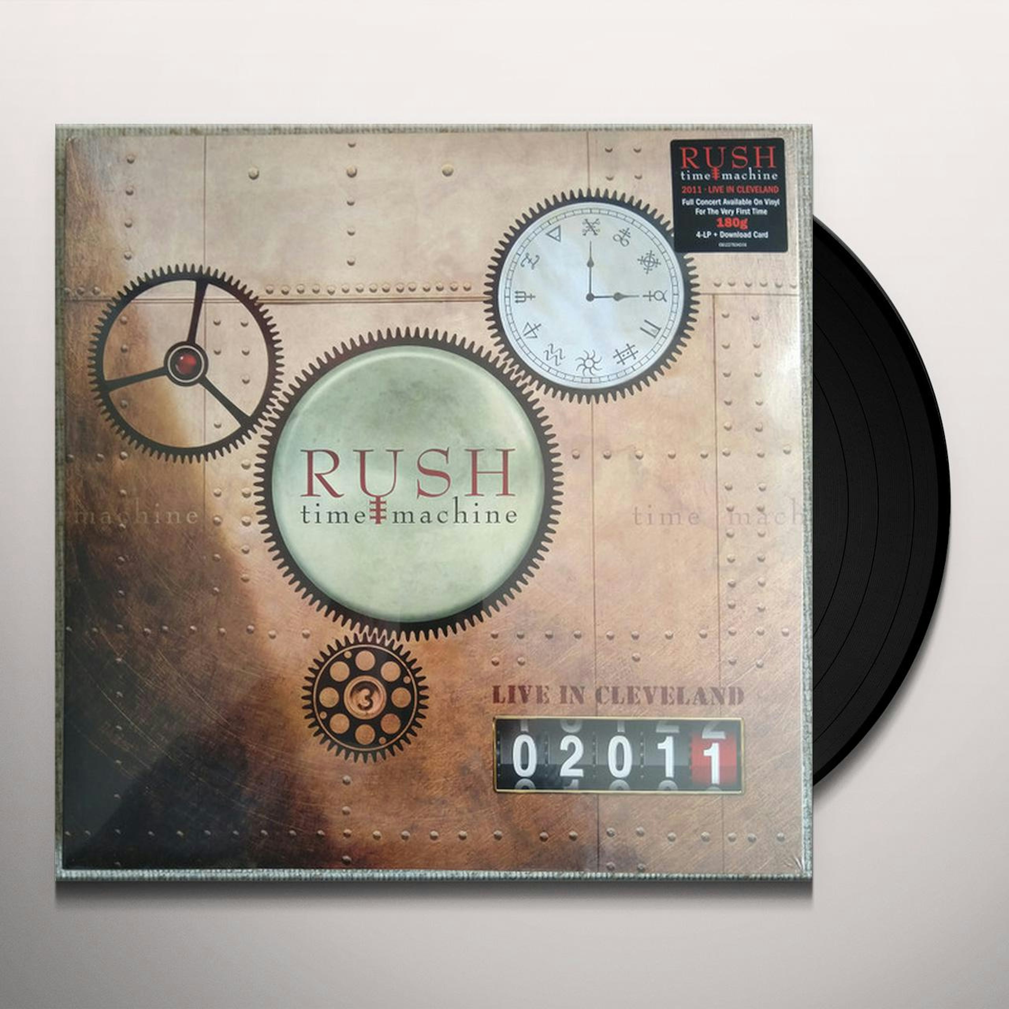 Rush MACHINE 2011: IN CLEVELAND (4LP/200G) Record
