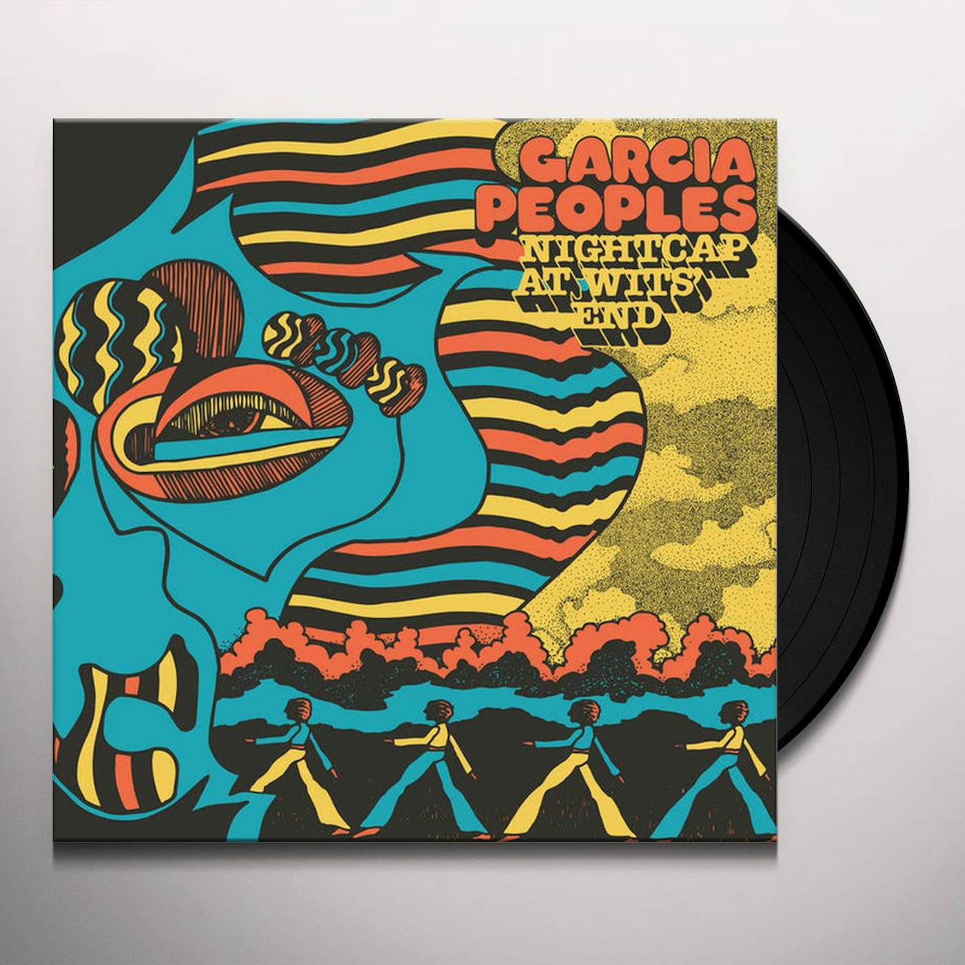 Garcia Peoples NIGHTCAP AT WITS' END (DL CARD) Vinyl Record