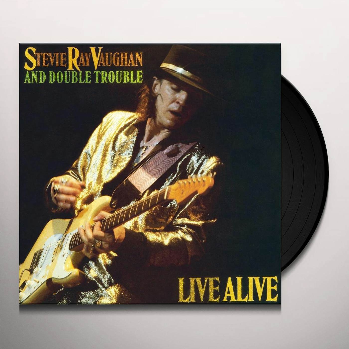 Stevie Ray Vaughan Live Alive Vinyl Record