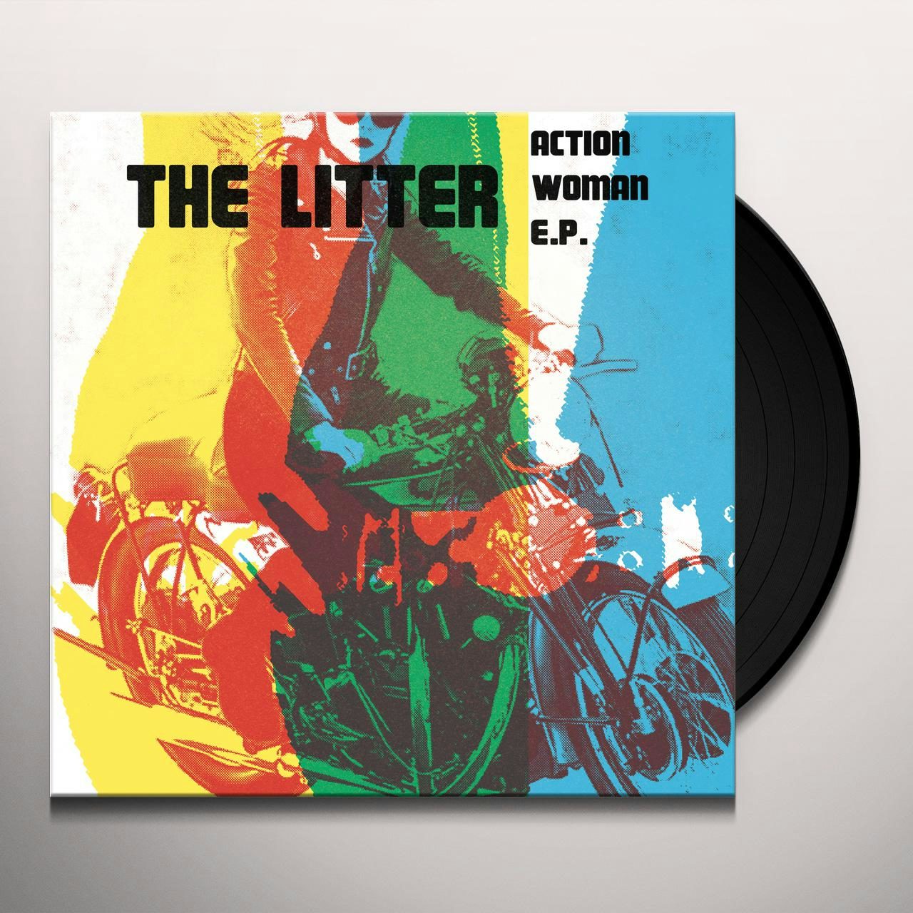 The Litter ACTION WOMAN EP Vinyl Record