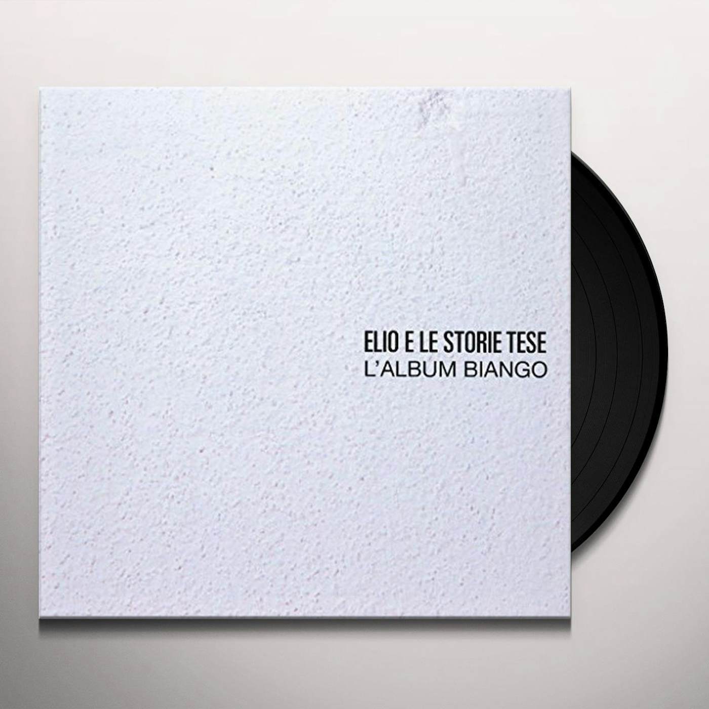 Elio e le Storie Tese ALBUM BIANGO Vinyl Record