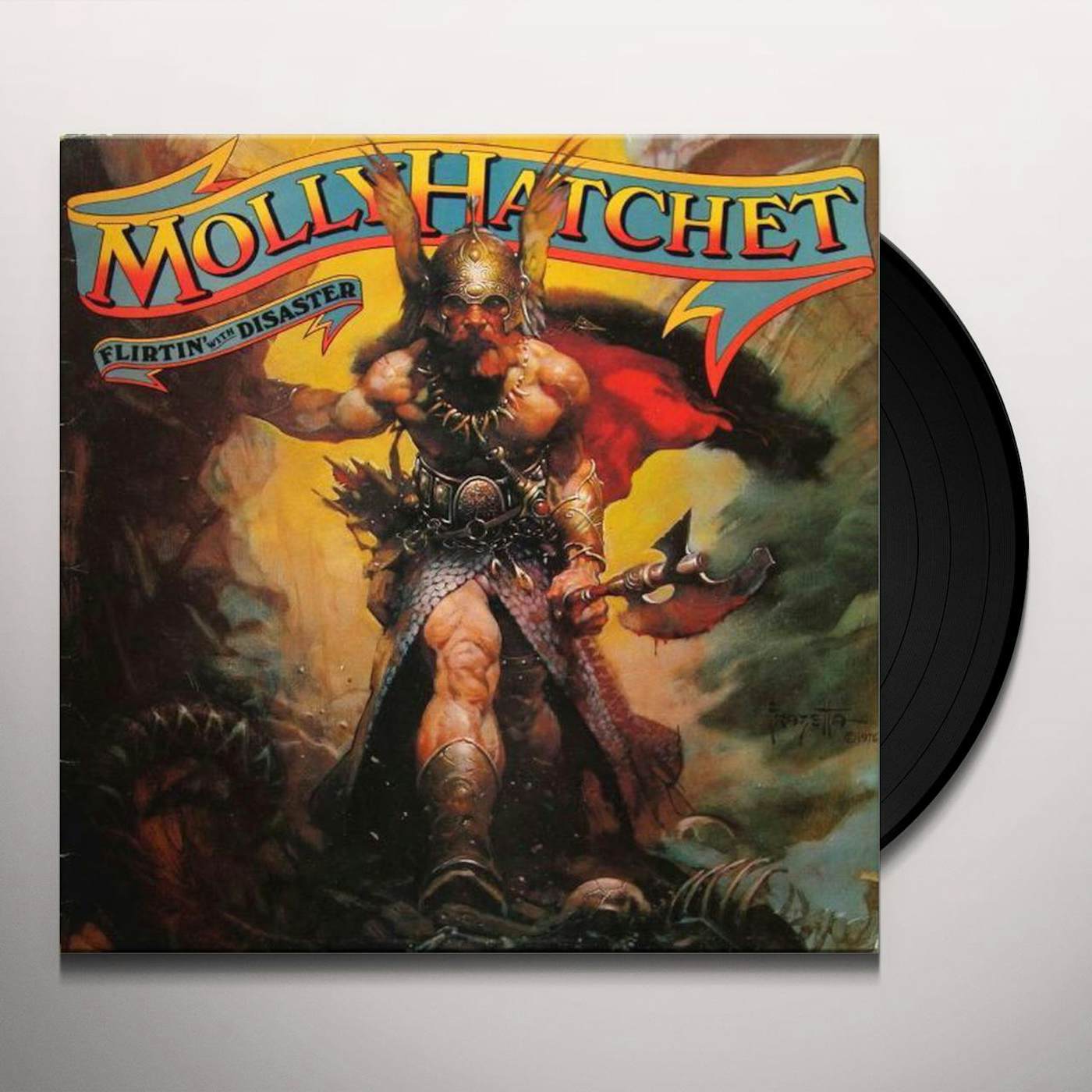 Molly Hatchet LIVE - FLIRTIN WITH DISASTER Vinyl Record