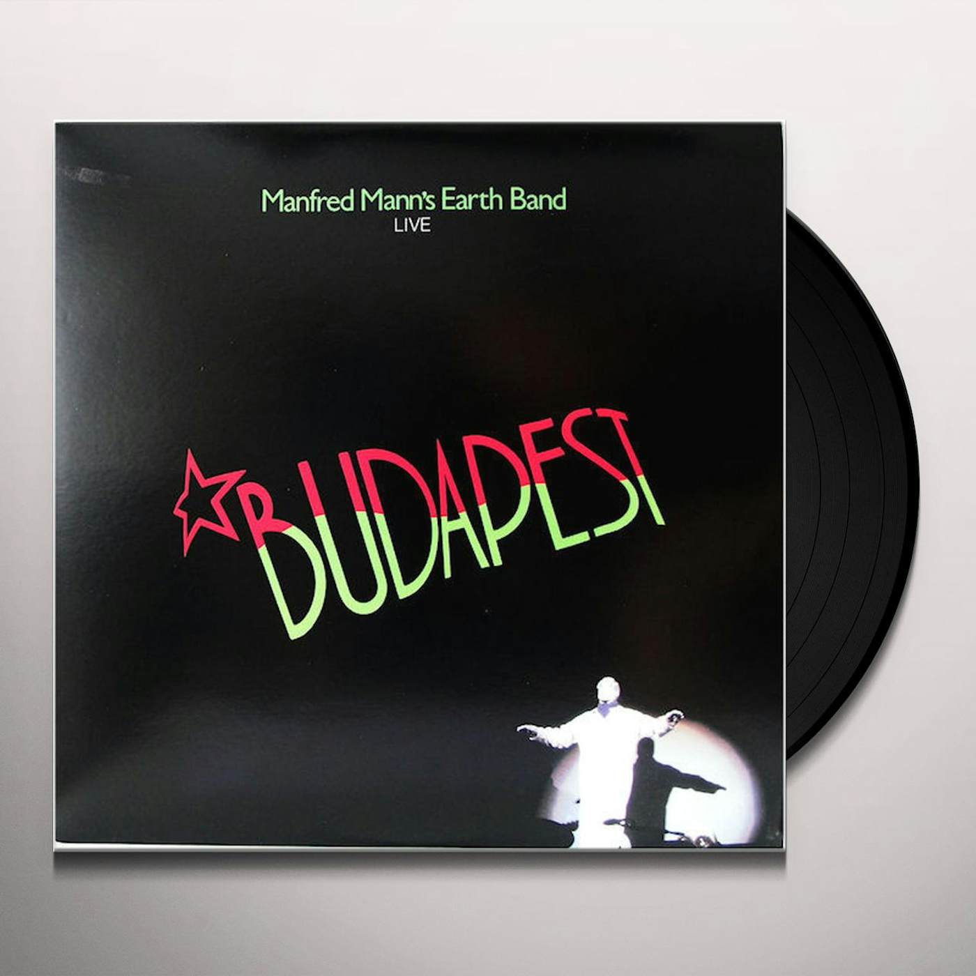Manfred Mann's Earth Band BUDAPEST LIVE Vinyl Record