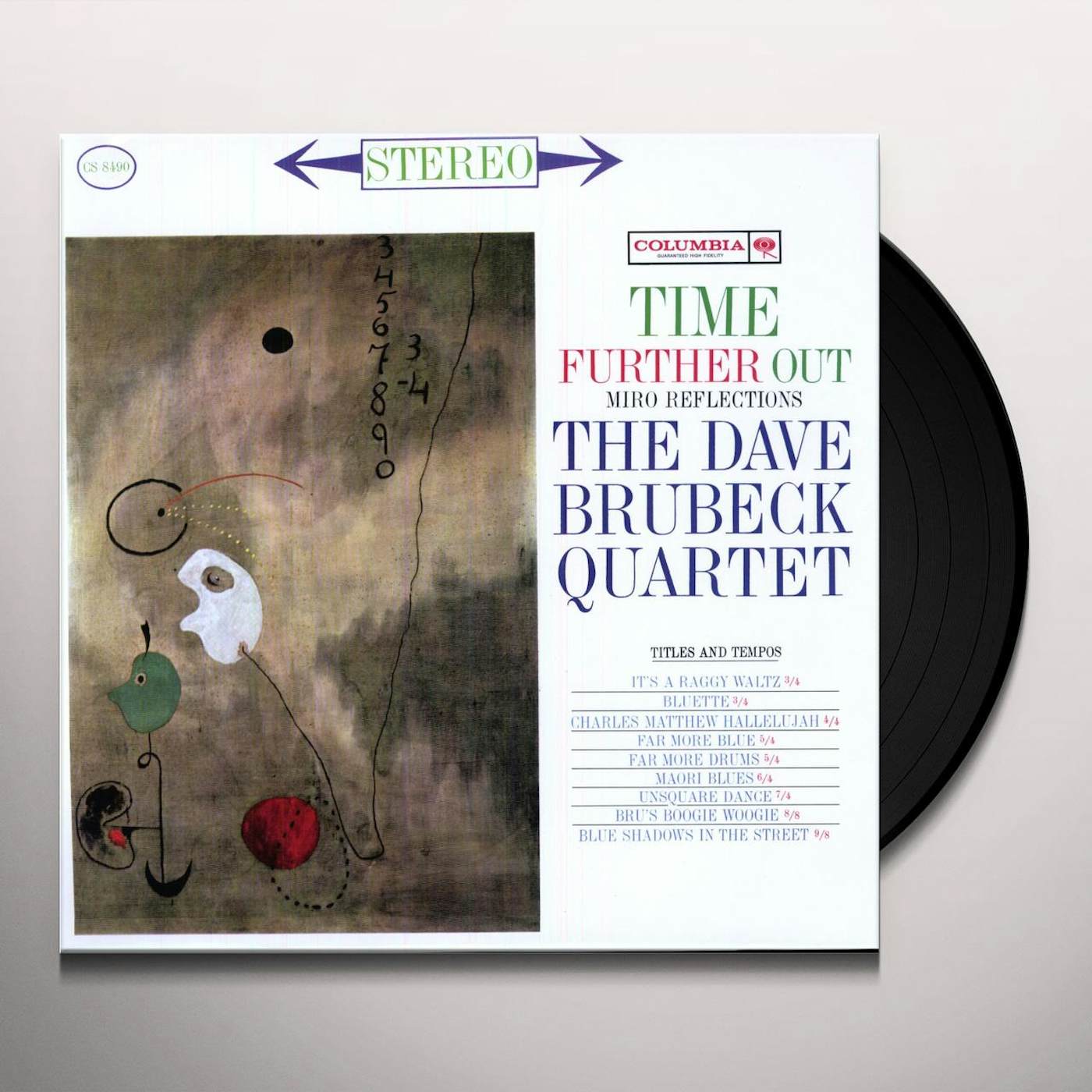 Dave Brubeck TIME FURTHER OUT Vinyl Record