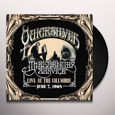 Quicksilver Messenger Service LIVE AT THE FILLMORE - JUNE 7, 1968 Vinyl Record