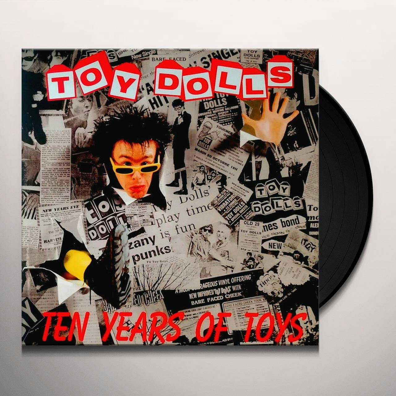 The Toy Dolls TEN YEARS OF TOYS Vinyl Record