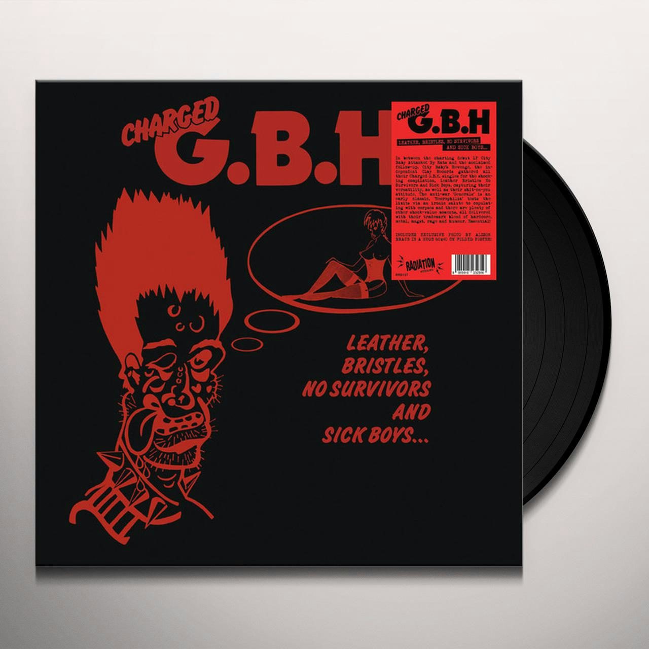 G.B.H. Leather, Bristles, No Survivors and Sick Boys Vinyl Record