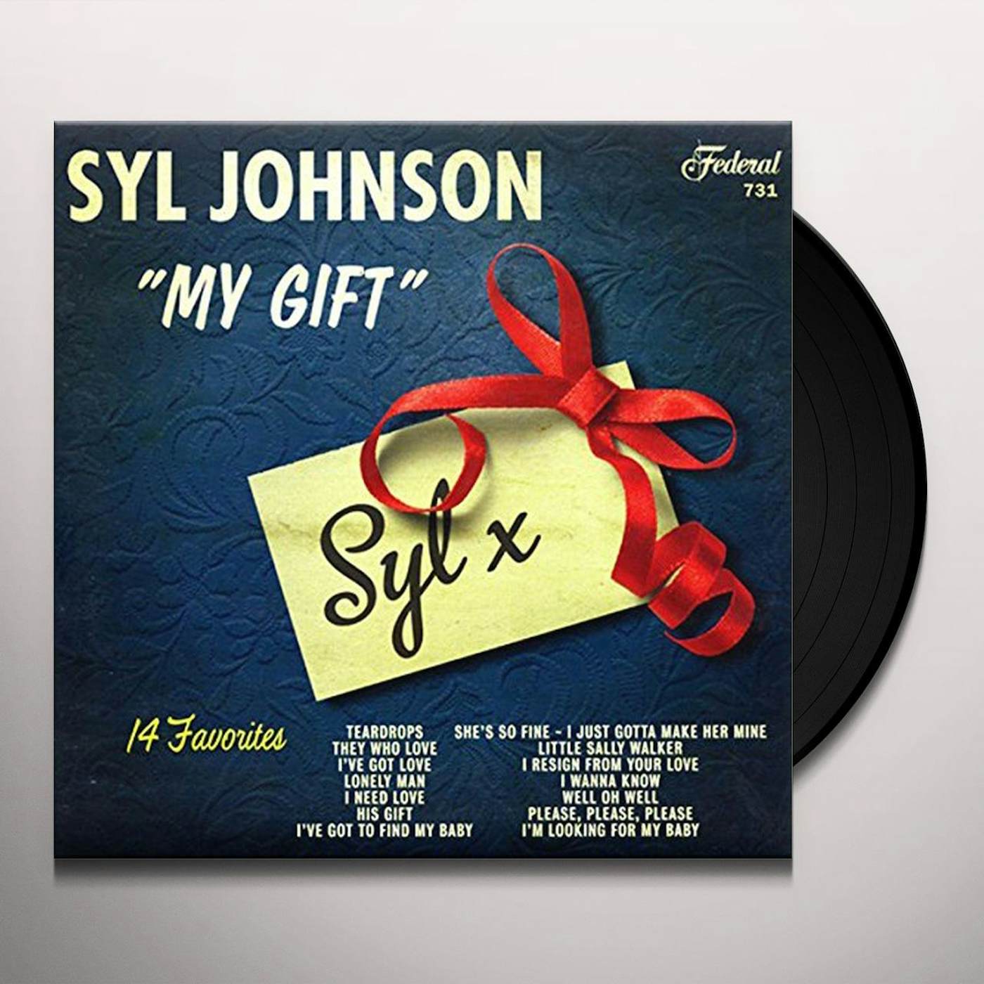 Syl Johnson MY GIFT Vinyl Record
