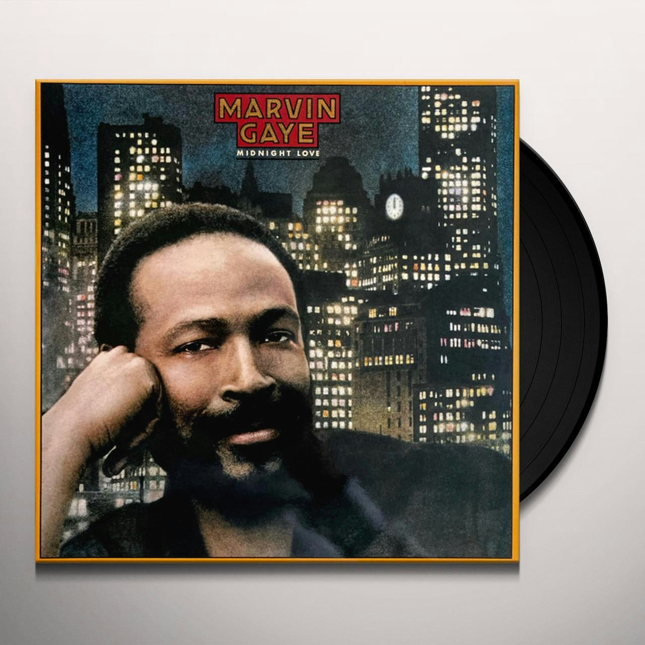 Marvin Gaye Midnight Love Vinyl Record