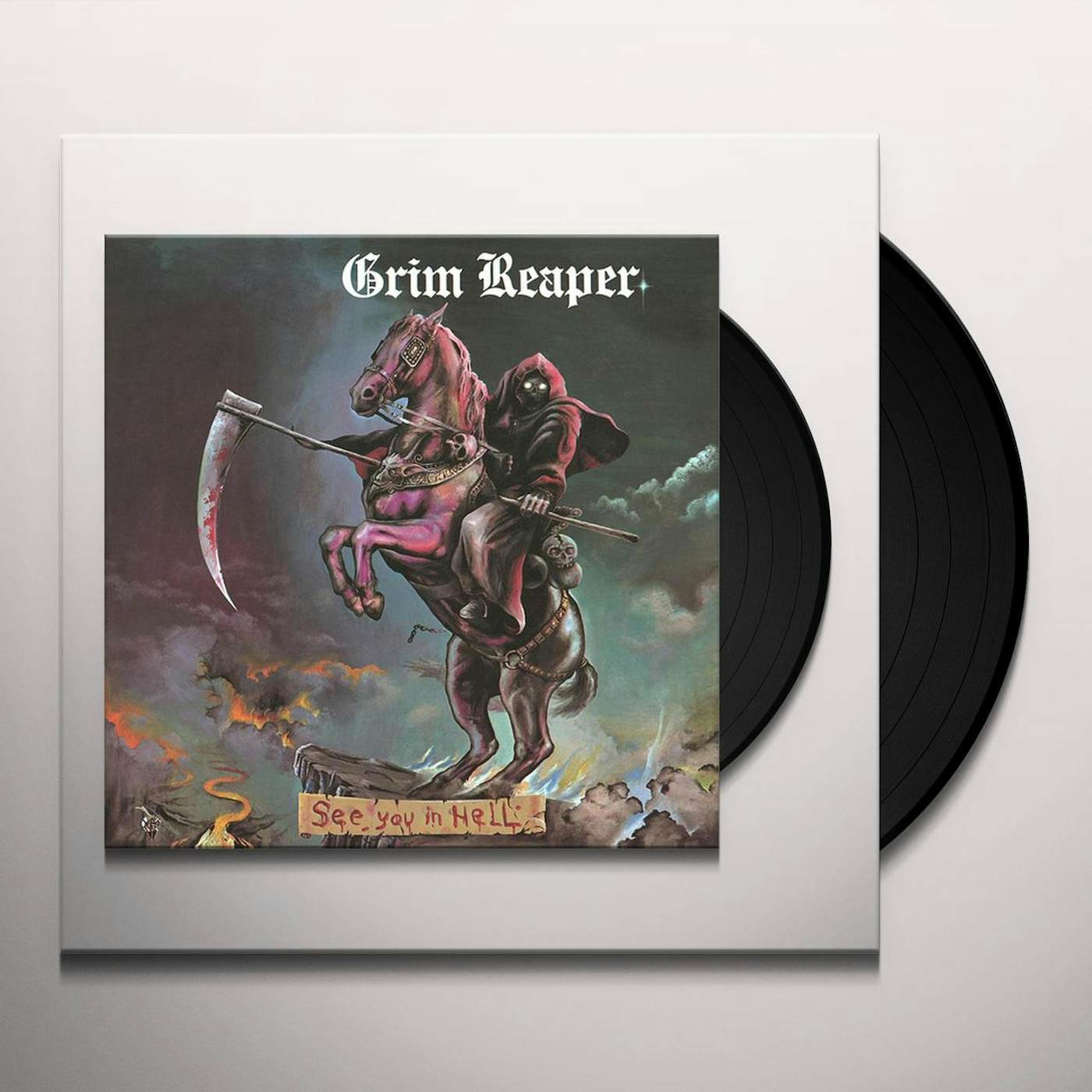 Grim Reaper See You in Hell Vinyl Record