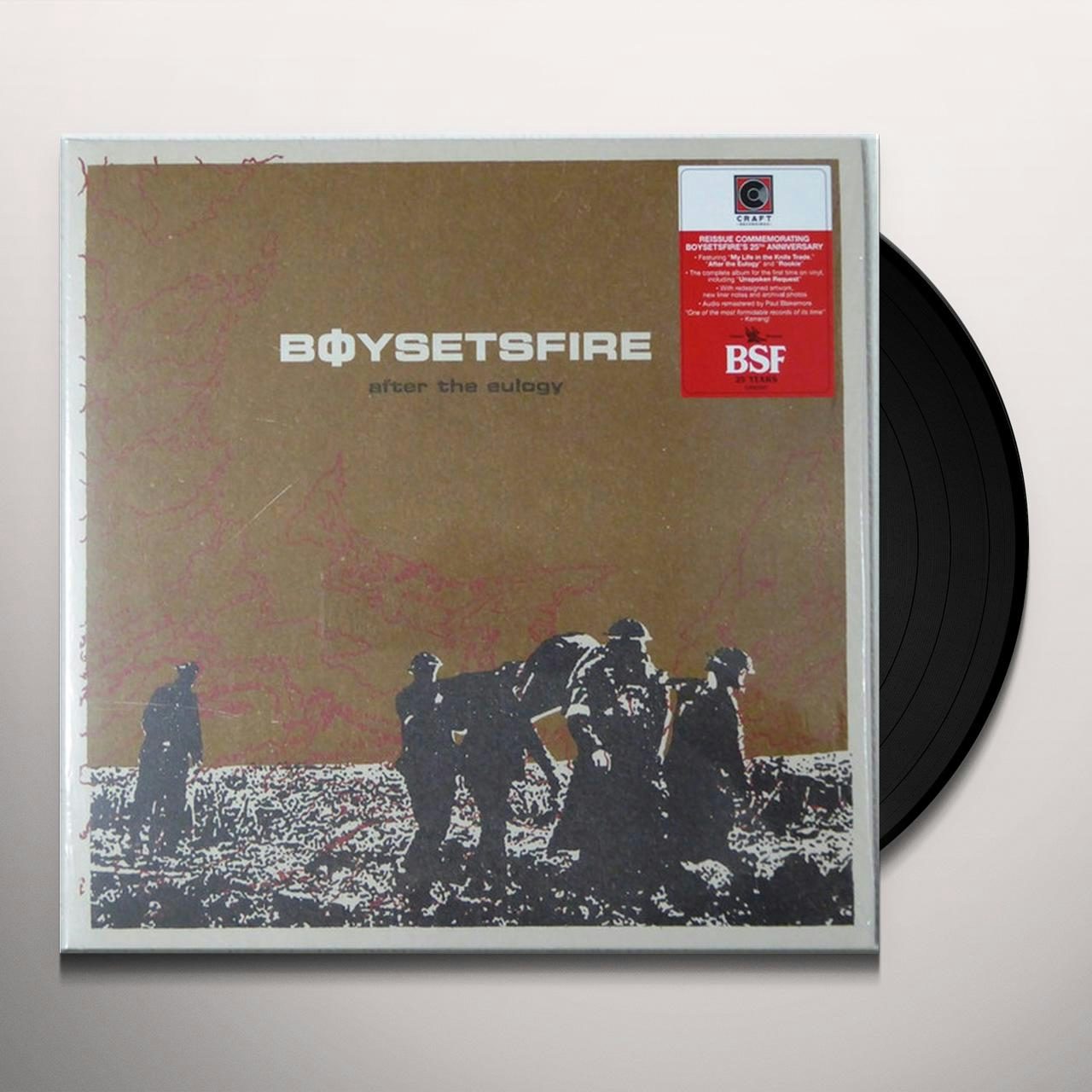 Boysetsfire AFTER THE EULOGY Vinyl Record