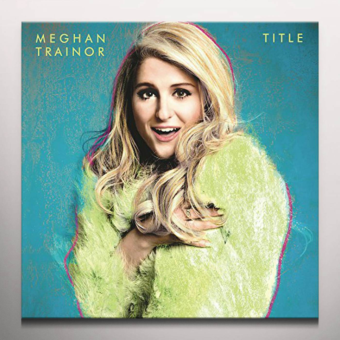 Meghan Trainor TITLE    (DLI) Vinyl Record - Blue Vinyl, Colored Vinyl, Deluxe Edition