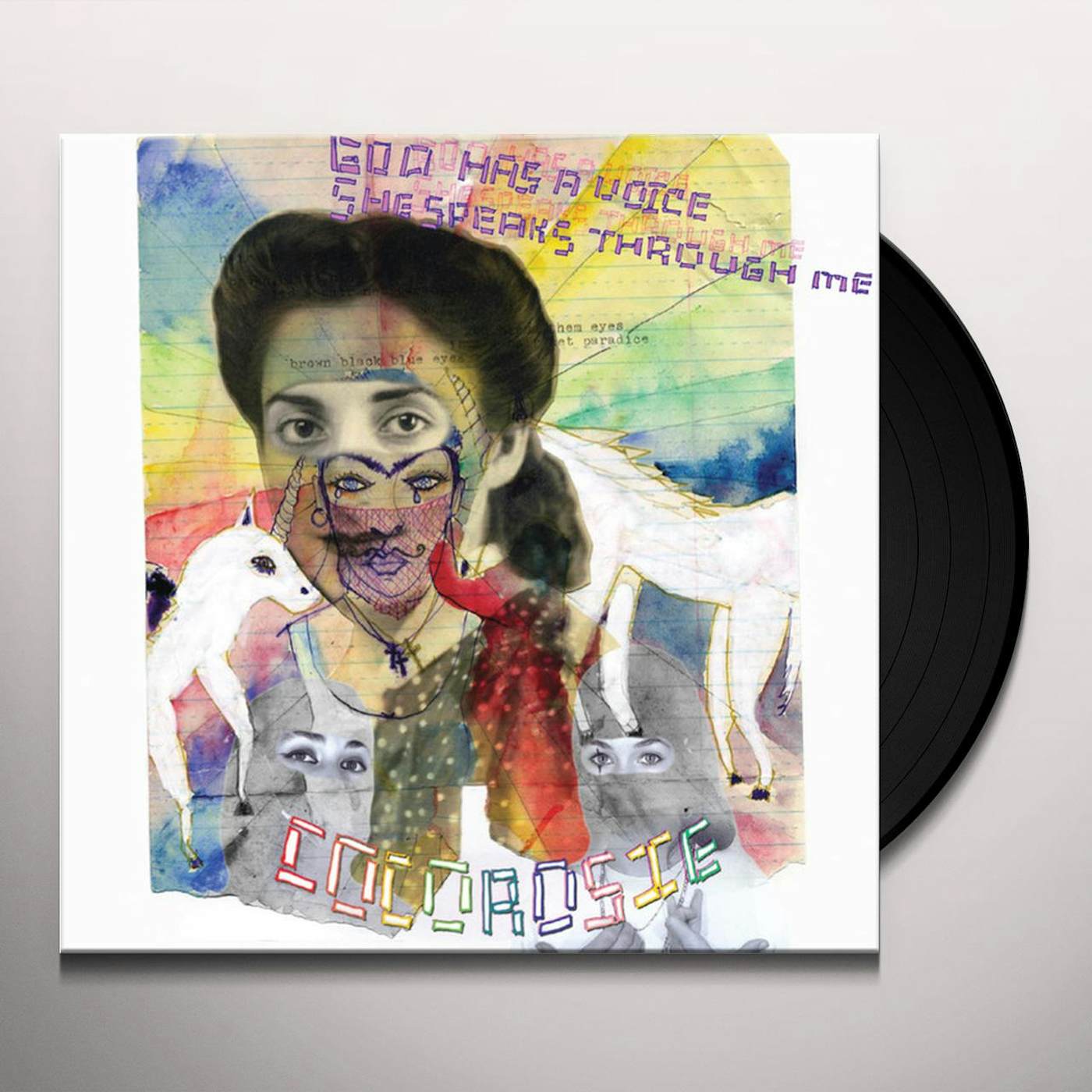 CocoRosie God Has A Voice She Speaks Through Me Vinyl Record