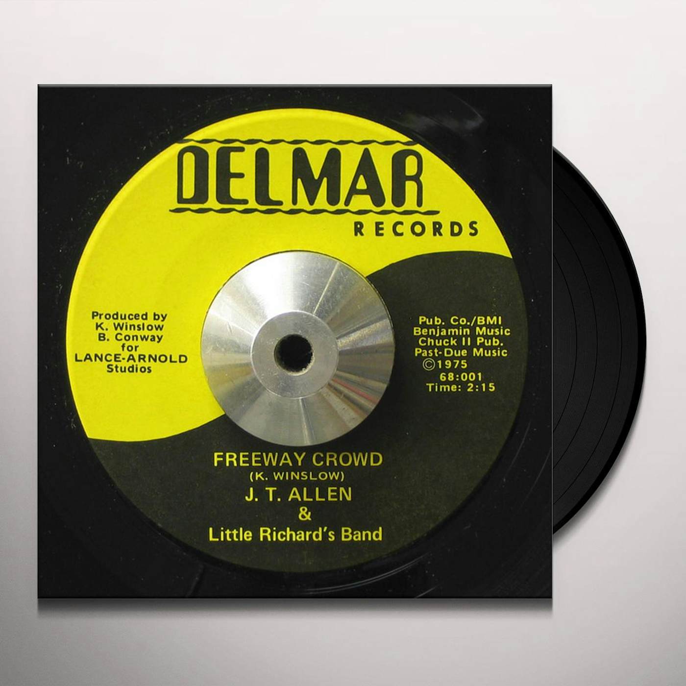 J.T. Allen FREEWAY CROWD Vinyl Record